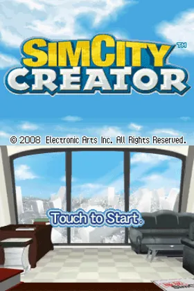 SimCity DS 2 - Kodai kara Mirai e Tsuzuku Machi (Japan) screen shot title